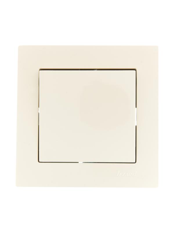 Выключатель 1-кл. СП Vesna механизм жемчуж./бел. перламутр. LEZARD 742-3088-100