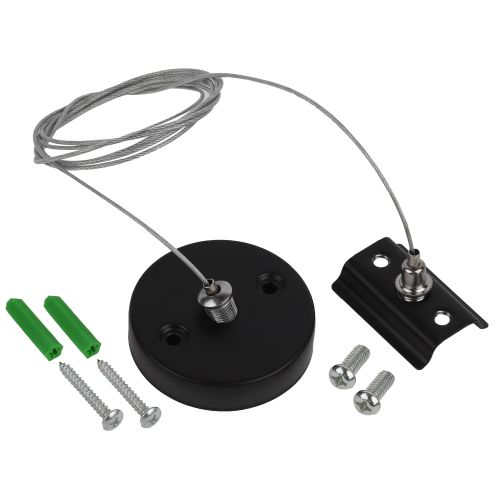 Подвес TR-1PA-SW-BK для 1ф шинопровода черн. Эра Б0054480