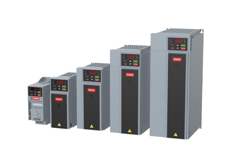 Преобразователь частоты VF-101-P18K-0038-U-T4-E20-B-H вход. 380В выход. 18кВт выход. 38А ток перегрузки 57А встроен. тормозн. ключ внешн. дроссель VEDA ABC00131