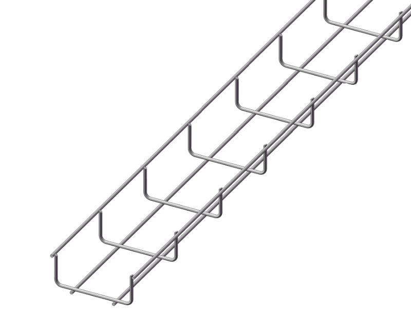 Лоток проволочный 100х35 L3000 сталь 4мм Промрукав PR08.2256