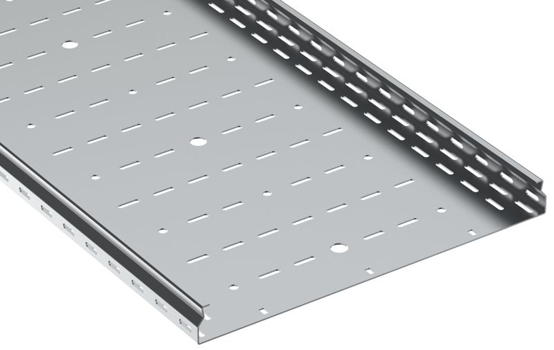 Лоток листовой перфорир. 50х500 L2500 сталь 1.5мм ESCA 7 IEK CLP10-050-500-150-D25