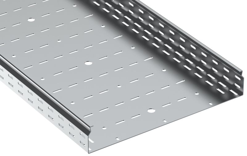 Лоток листовой перфорир. 80х500 L3000 сталь 1.5мм ESCA 7 IEK CLP10-080-500-150-3