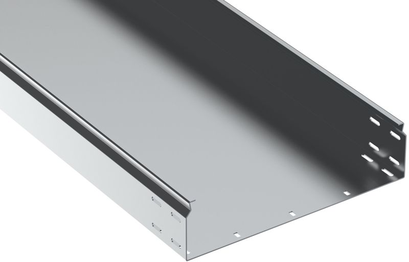 Лоток листовой неперфорир. 100х400 L2500 сталь 1.5мм ESCA 7 IEK CLN10-100-400-150-D25