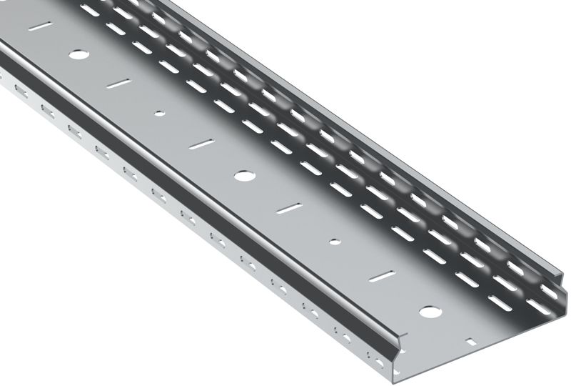 Лоток листовой перфорир. 50х200 L2500 сталь 2.0мм ESCA 7 IEK CLP10-050-200-200-D25