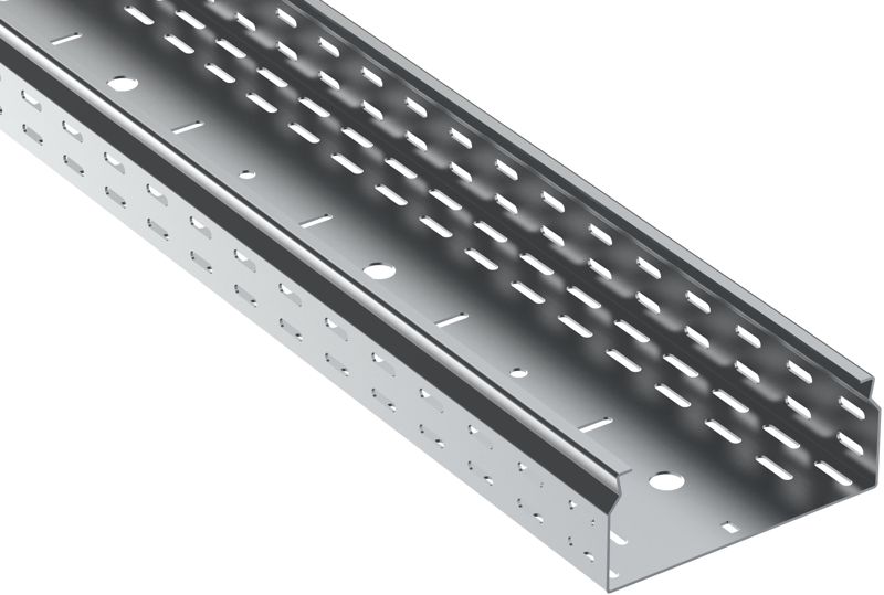 Лоток листовой перфорир. 80х200 L2000 сталь 2.0мм ESCA 7 IEK CLP10-080-200-200-2