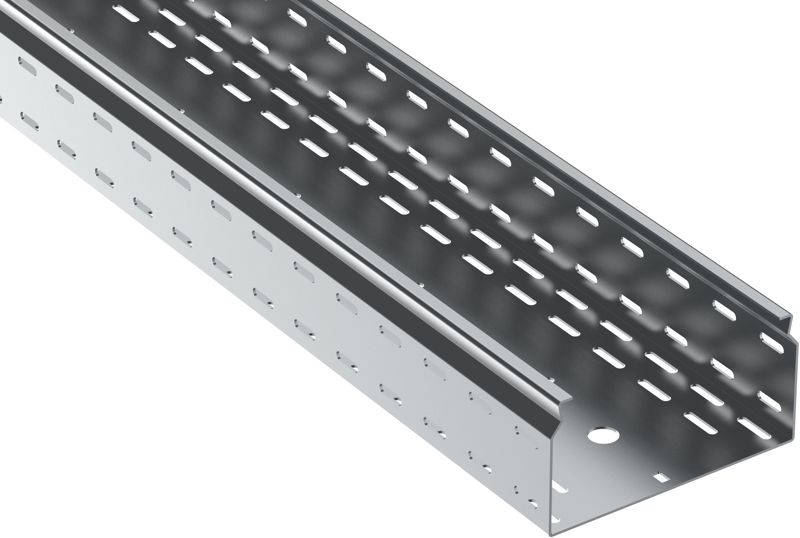 Лоток листовой перфорир. 100х200 L2500 сталь 2.0мм ESCA 7 IEK CLP10-100-200-200-D25