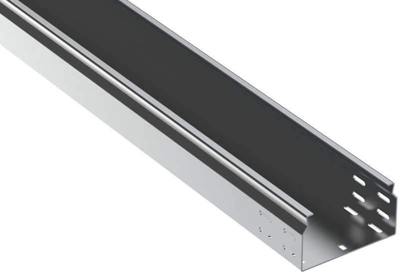 Лоток листовой неперфорир. 80х150 L2500 сталь 2.0мм ESCA 7 IEK CLN10-080-150-200-D25