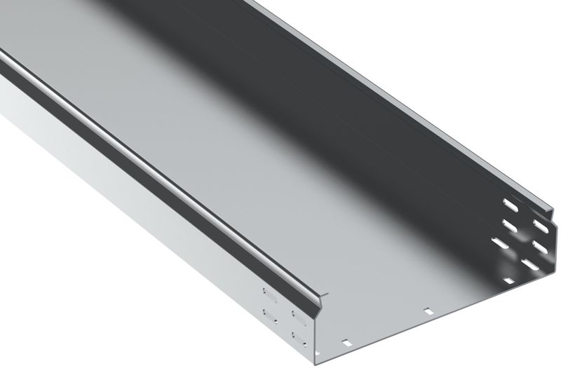 Лоток листовой неперфорир. 80х300 L2000 сталь 2.0мм ESCA 7 IEK CLN10-080-300-200-2