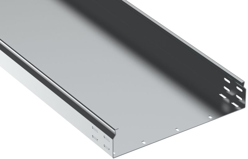 Лоток листовой неперфорир. 80х400 L3000 сталь 2.0мм ESCA 7 IEK CLN10-080-400-200-3