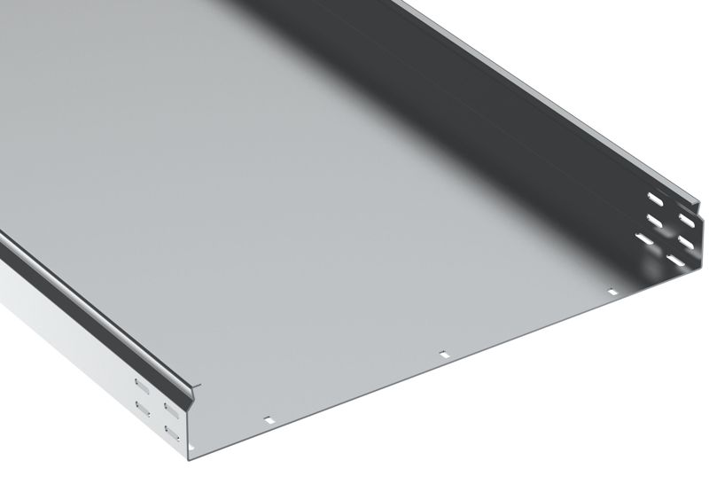 Лоток листовой неперфорир. 80х600 L2500 сталь 2.0мм ESCA 7 IEK CLN10-080-600-200-D25