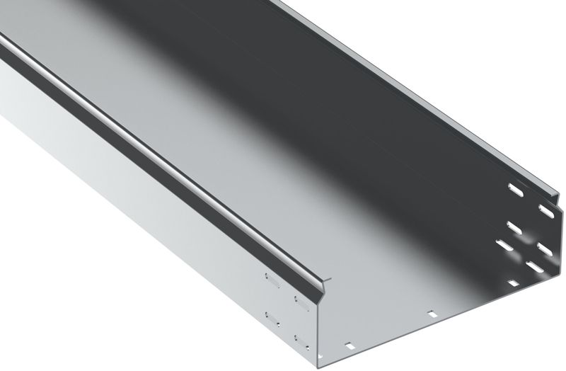 Лоток листовой неперфорир. 100х300 L3000 сталь 2.0мм ESCA 7 IEK CLN10-100-300-200-3