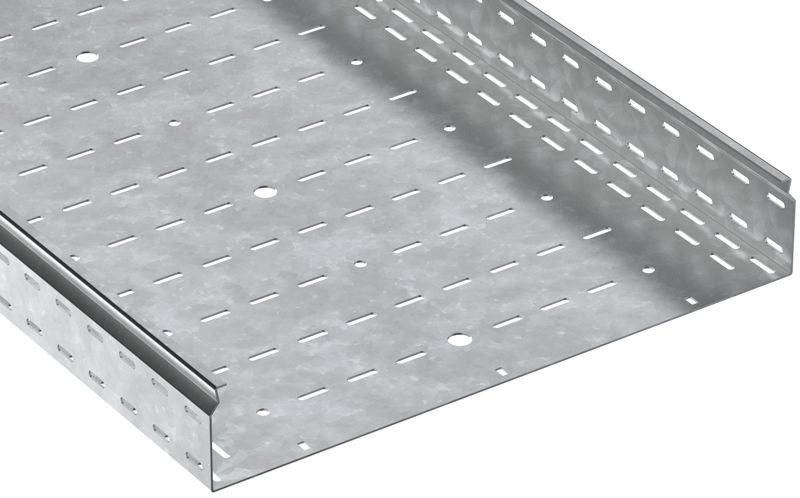 Лоток листовой перфорир. 100х600 L2000 сталь 1.5мм HDZ ESCA 7 IEK CLP10-100-600-150-2-HDZ