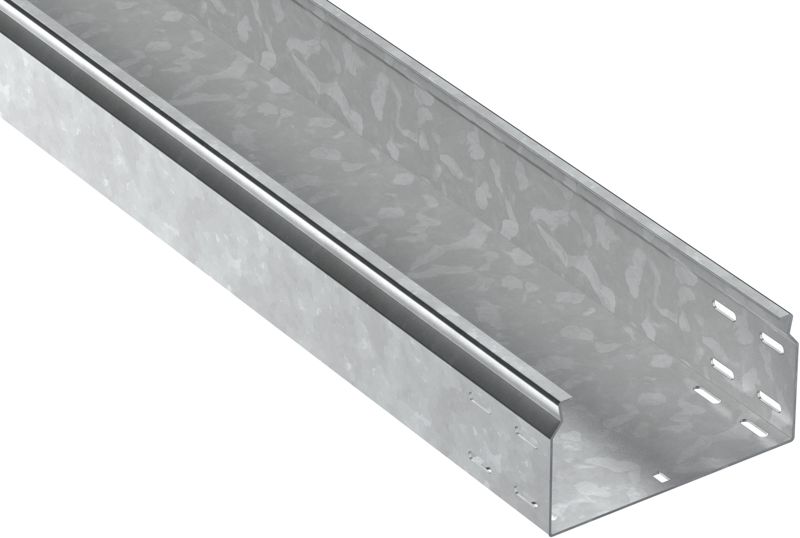 Лоток листовой неперфорир. 100х200 L2500 сталь 1.5мм HDZ ESCA 7 IEK CLN10-100-200-150-D25-HDZ