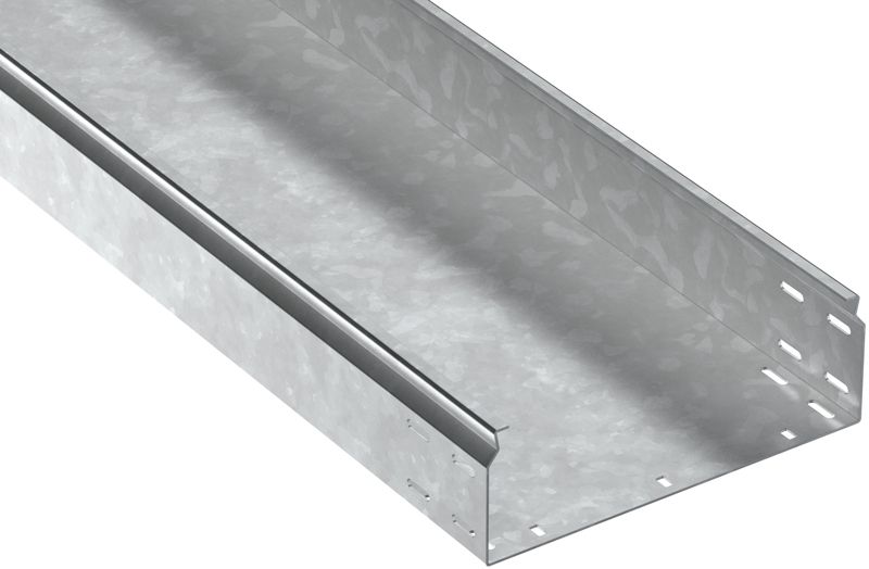 Лоток листовой неперфорир. 100х300 L2000 сталь 1.5мм HDZ ESCA 7 IEK CLN10-100-300-150-2-HDZ
