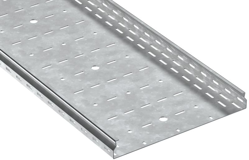 Лоток листовой перфорир. 50х400 L2000 сталь 2.0мм HDZ ESCA 7 IEK CLP10-050-400-200-2-HDZ