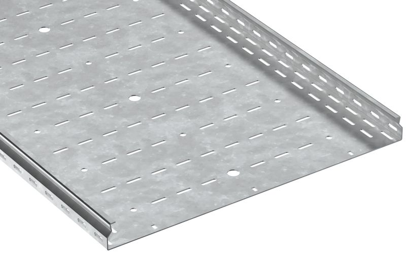Лоток листовой перфорир. 50х600 L2000 сталь 2.0мм HDZ ESCA 7 IEK CLP10-050-600-200-2-HDZ