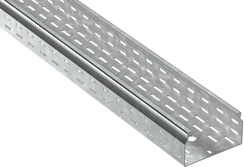 Лоток листовой перфорир. 80х150 L3000 сталь 2.0мм HDZ ESCA 7 IEK CLP10-080-150-200-3-HDZ