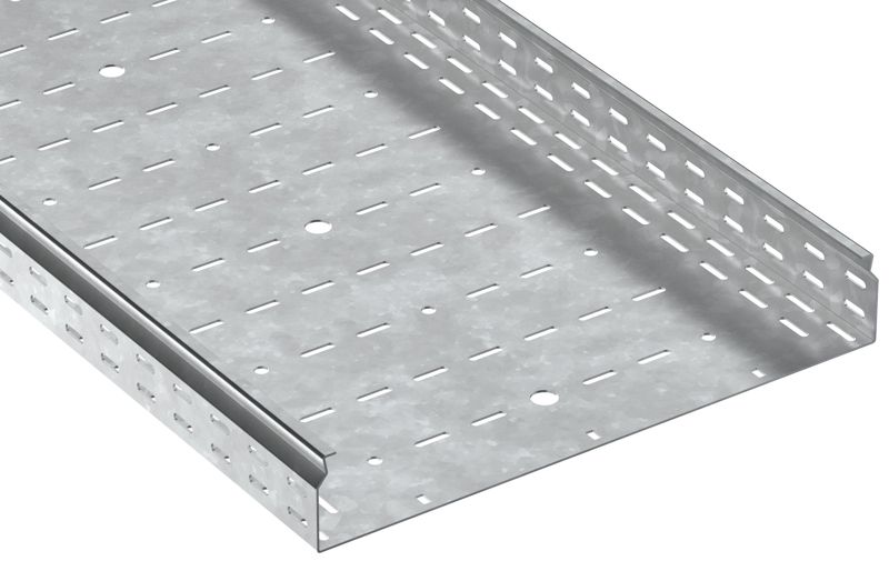 Лоток листовой перфорир. 80х500 L3000 сталь 2.0мм HDZ ESCA 7 IEK CLP10-080-500-200-3-HDZ