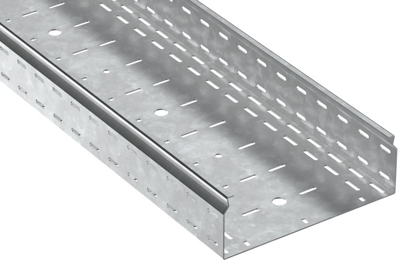 Лоток листовой перфорир. 100х300 L2000 сталь 2.0мм HDZ ESCA 7 IEK CLP10-100-300-200-2-HDZ