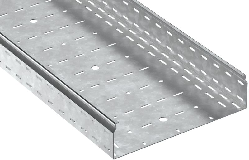 Лоток листовой перфорир. 100х400 L2000 сталь 2.0мм HDZ ESCA 7 IEK CLP10-100-400-200-2-HDZ