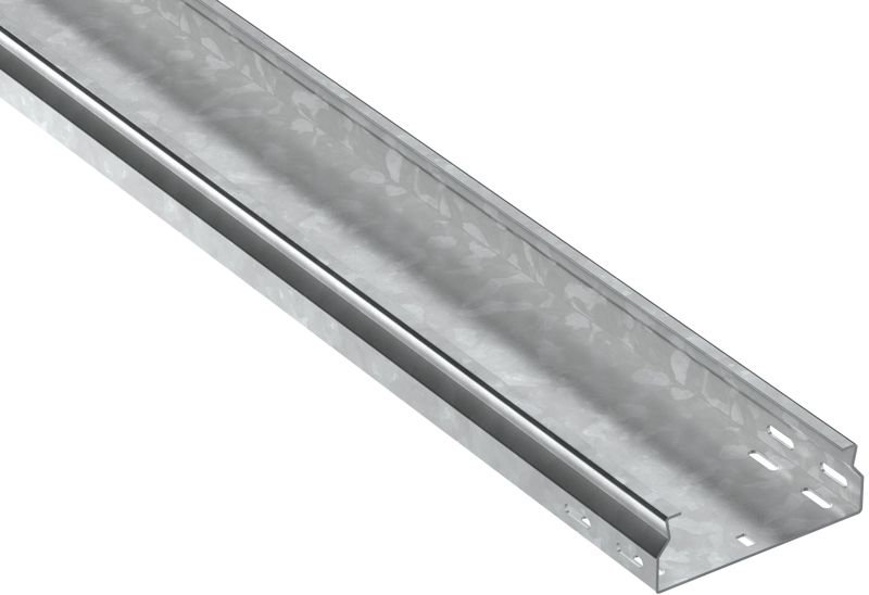 Лоток листовой неперфорир. 50х150 L2000 сталь 2.0мм HDZ ESCA 7 IEK CLN10-050-150-200-2-HDZ