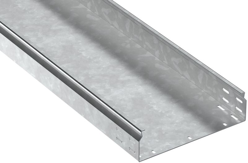 Лоток листовой неперфорир. 80х300 L2000 сталь 2.0мм HDZ ESCA 7 IEK CLN10-080-300-200-2-HDZ