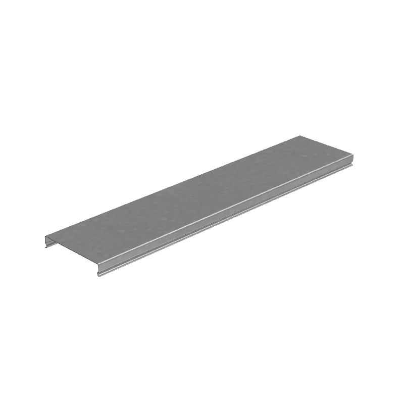 Крышка для лотка осн.100 L2500 0.8мм "ПЛЮС" KLplus100-0.8-2500 INOX304 КМ PL13980