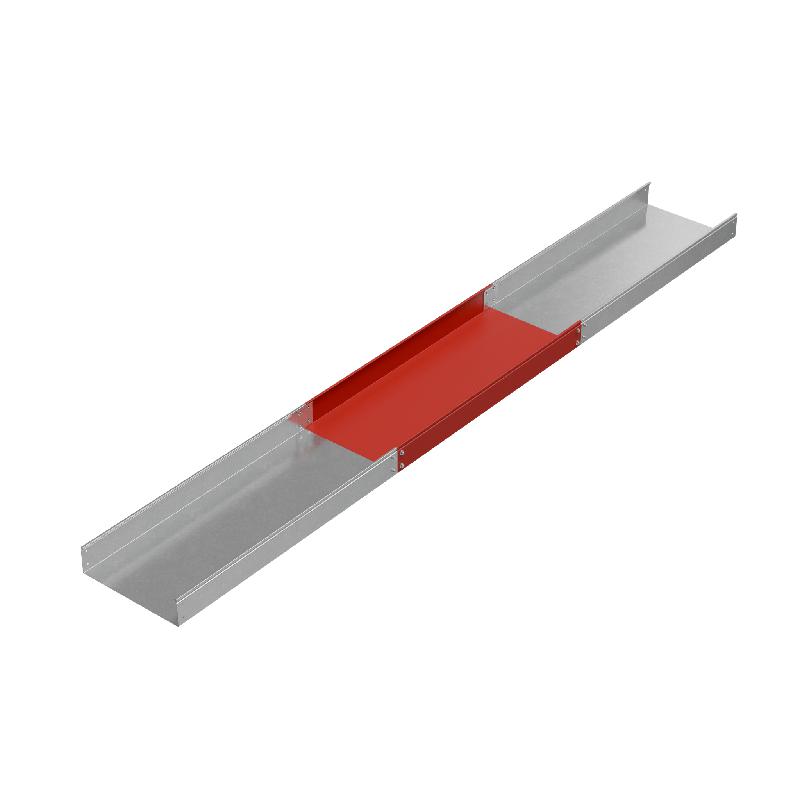 Лоток листовой неперфорированный 400х100 L2000 1.2мм "Стандарт ПЛЮС" LNEplus100-400-1.2-2000 INOX304 КМ PL5477