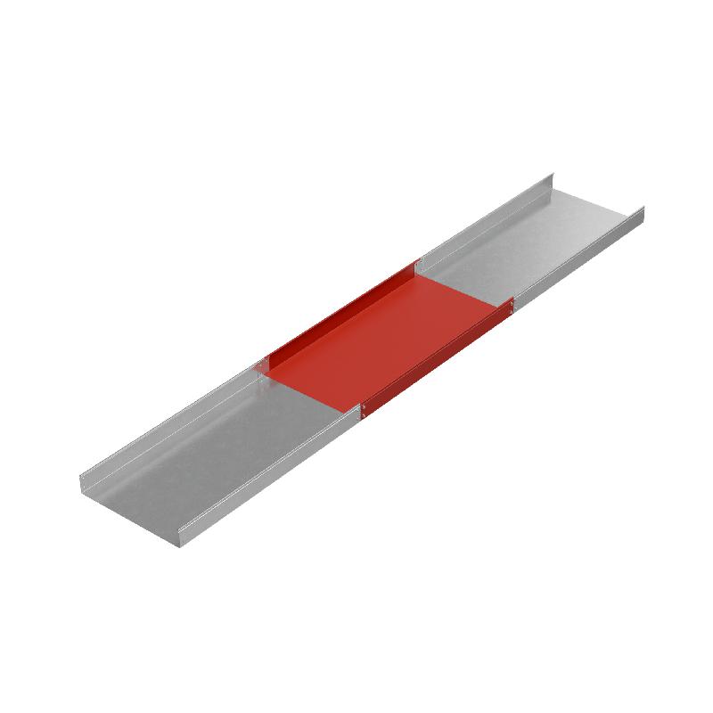 Лоток листовой неперфорированный 600х100 L2500 1.5мм "Стандарт ПЛЮС" LNEplus100-600-1.5-2500 INOX304 КМ PL12668