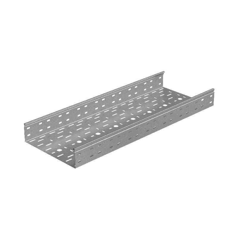 Лоток листовой перфорированный 300х80 L2000 0.8мм "Стандарт ПЛЮС" LPEplus80-300-0.8-2000 INOX304 КМ PL5252