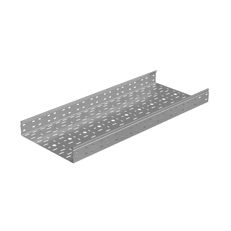 Лоток листовой перфорированный 400х80 L2000 1.5мм "Стандарт ПЛЮС" LPEplus80-400-1.5-2000 INOX304 КМ PL5258