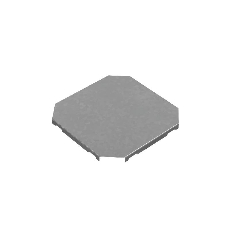 Крышка для ответвителя X-образ. осн.50 "ПЛЮС" KXDplus50 INOX304 КМ PL6572