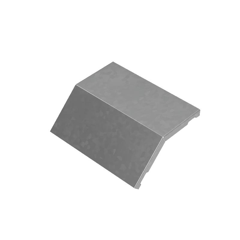 Крышка для угла вертикального внешн. 45град. осн.200 "ПЛЮС" KVLplus45-200 INOX304 КМ PL6543