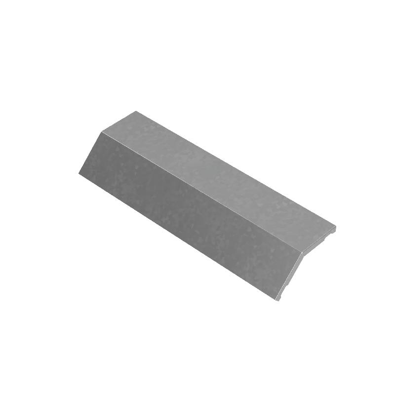 Крышка для угла вертикального внешн. 45град. осн.500 "ПЛЮС" KVLplus45-500 INOX304 КМ PL6546