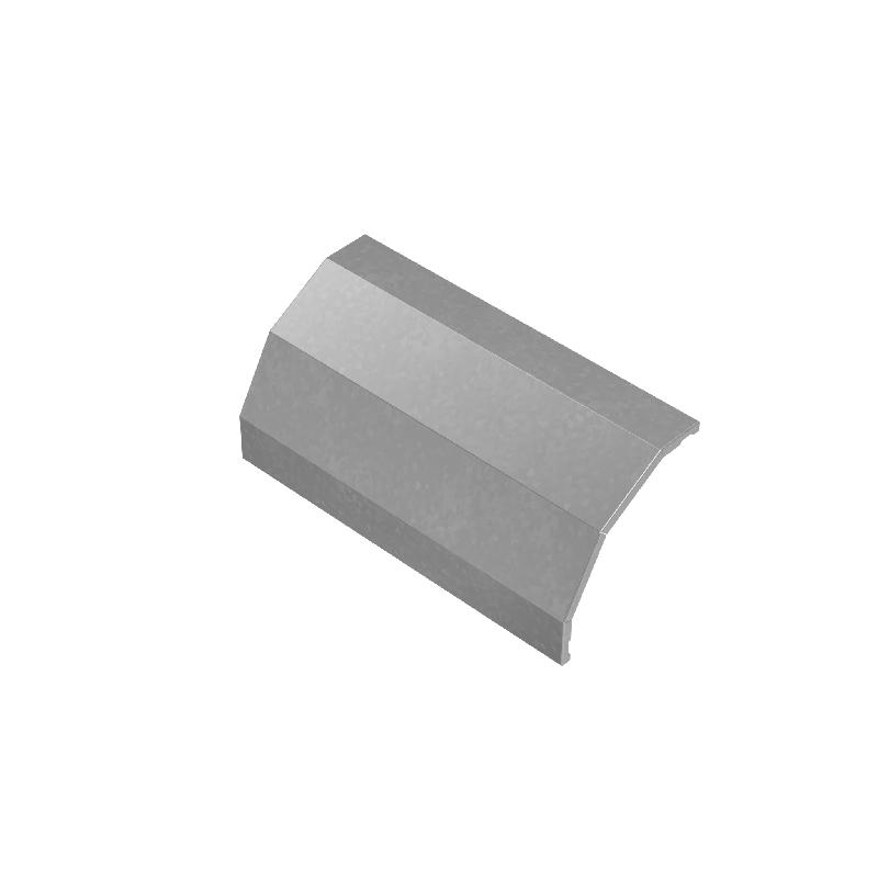 Крышка для угла вертикального внешн. 90град. осн.500 "ПЛЮС" KVLplus90-500 INOX304 КМ PL6554