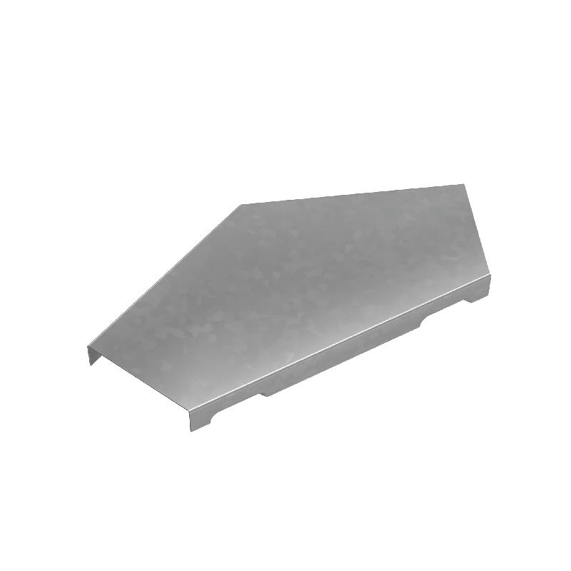 Крышка для угла горизонтального 45град. осн.50 "ПЛЮС" KGLplus45-50 INOX304 КМ PL6508