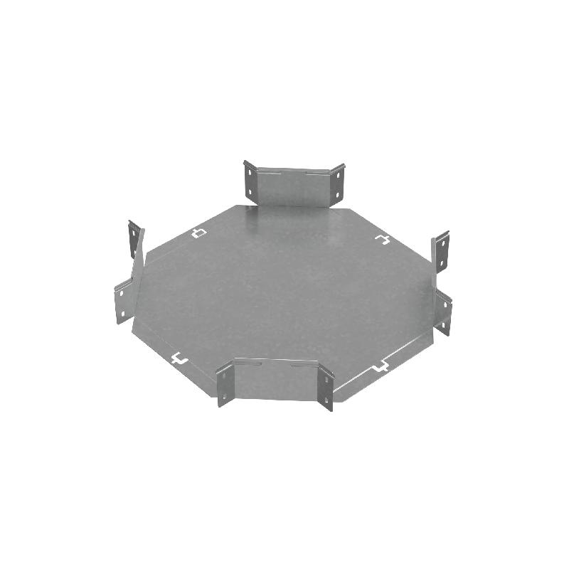 Ответвитель для лотка Х-образ. 300х100 "ПЛЮС" XDplus100-300 INOX304 КМ PL5740