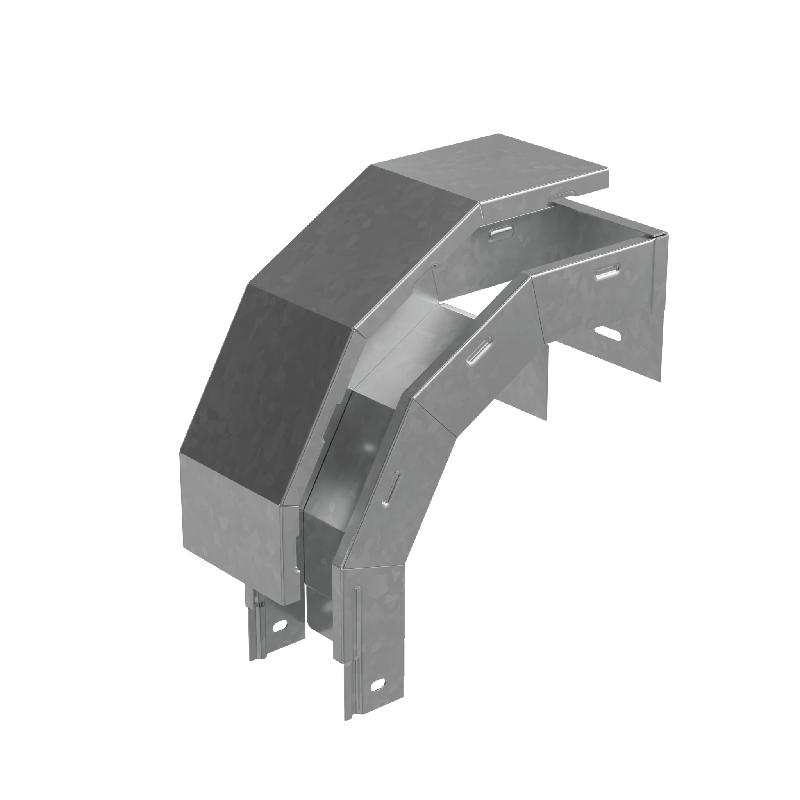 Ответвитель-крышка Т-образ. вертикал. вниз 50х400х300 "ПЛЮС" OKTDplus50-400-300 INOX304 КМ PL6156