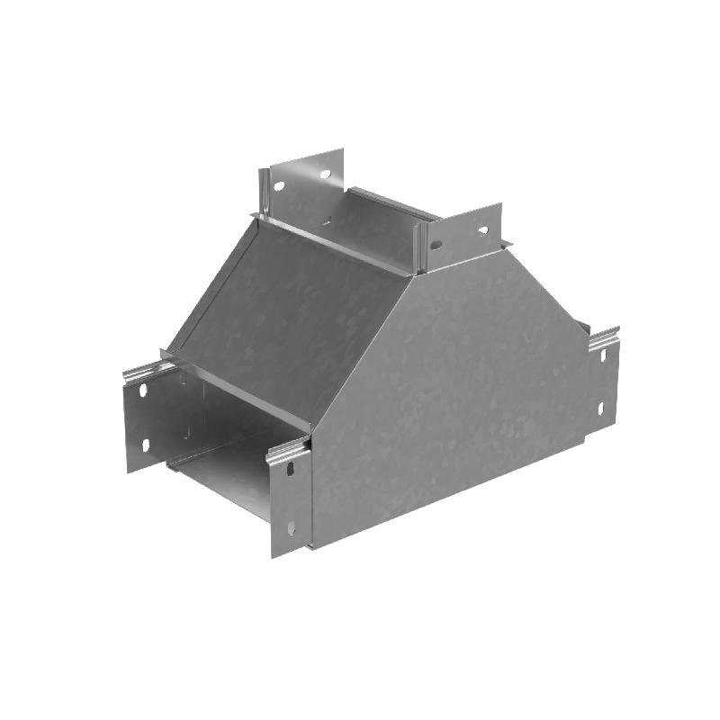 Отвод для лотка Т-образ. вертикал. вверх 300х100 "ПЛЮС" TDNplus100-300 INOX304 КМ PL6221