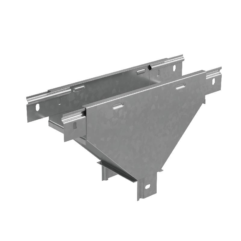 Отвод для лотка Т-образ. вертикал. вниз 500х50 "ПЛЮС" TDVplus50-500 INOX304 КМ PL6231