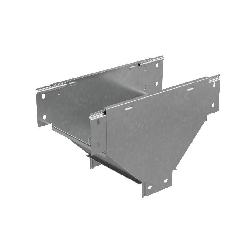 Отвод для лотка Т-образ. вертикал. вниз 600х80 "ПЛЮС" TDVplus80-600 INOX304 КМ PL6239