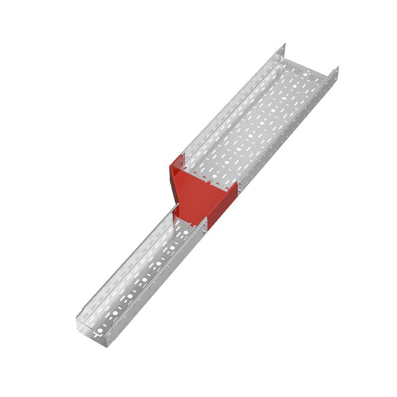 Переходник для лотка левый 100х150-300 "ПЛЮС" PDplus100-150-300-L INOX304 КМ PL5866