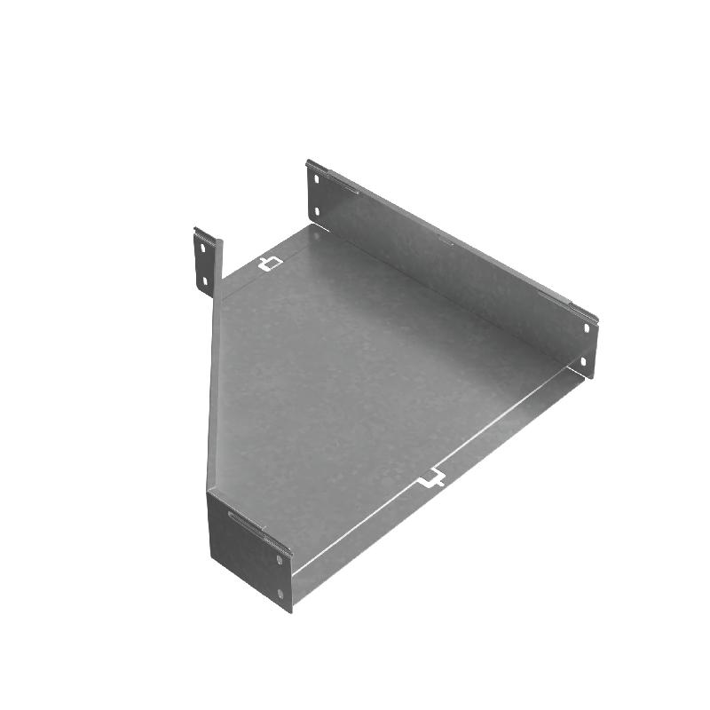 Переходник для лотка правый 100х200-500 "ПЛЮС" PDplus100-200-500-R INOX304 КМ PL5804