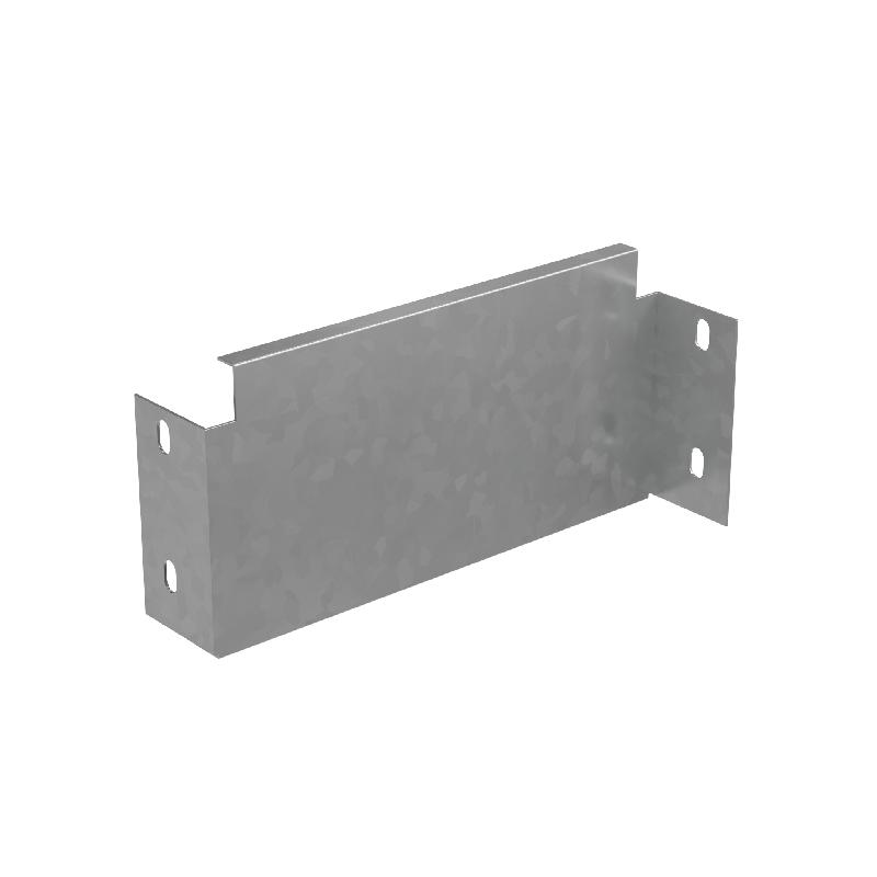 Переходник для лотка упрощенный левый 100х100 "ПЛЮС" PDLplus100-100 INOX304 КМ PL5965