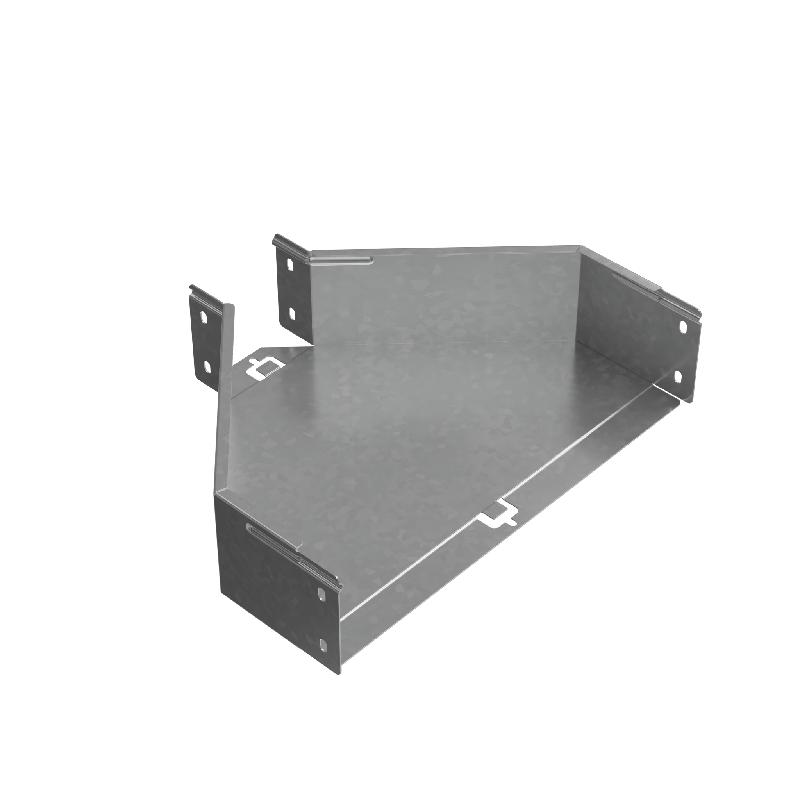 Переходник для лотка центральный 100х100-400 "ПЛЮС" PDplus100-100-400-C INOX304 КМ PL5930