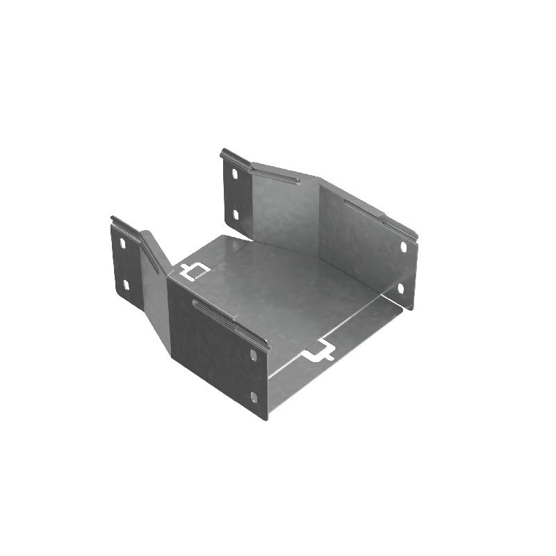 Переходник для лотка центральный 100х150-200 "ПЛЮС" PDplus100-150-200-C INOX304 КМ PL5933