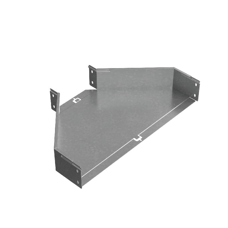 Переходник для лотка центральный 100х200-600 "ПЛЮС" PDplus100-200-600-C INOX304 КМ PL5941