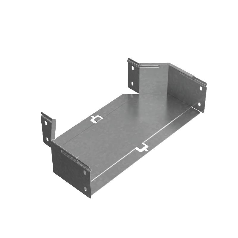 Переходник для лотка центральный 100х300-400 "ПЛЮС" PDplus100-300-400-C INOX304 КМ PL5942