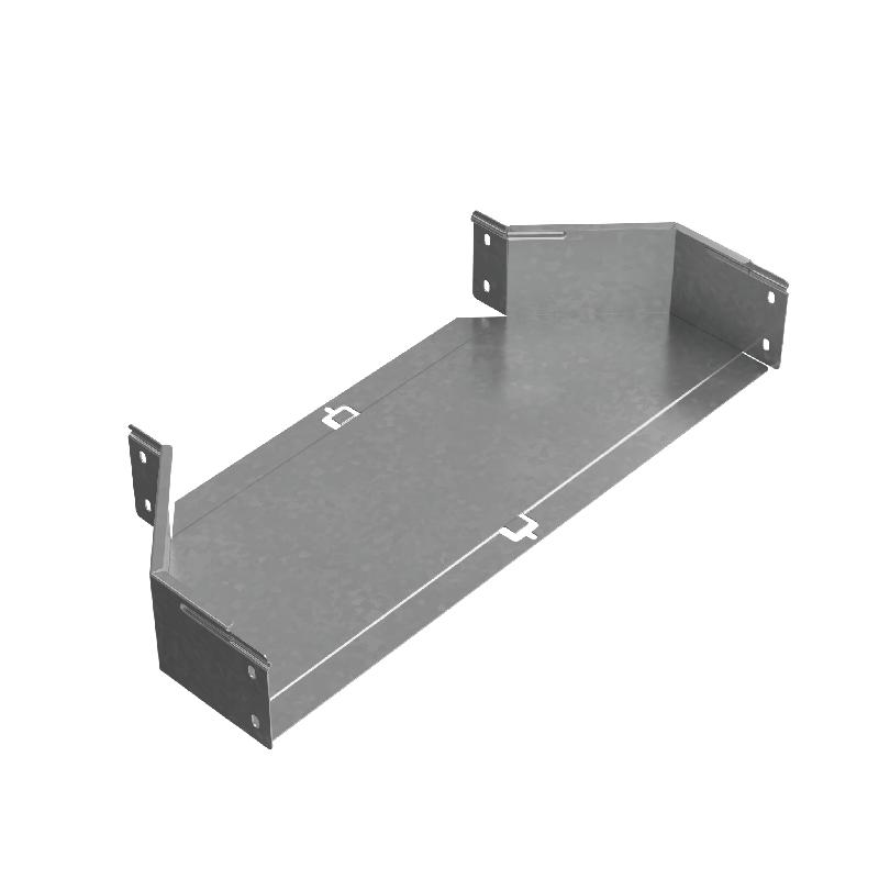 Переходник для лотка центральный 100х400-600 "ПЛЮС" PDplus100-400-600-C INOX304 КМ PL5946