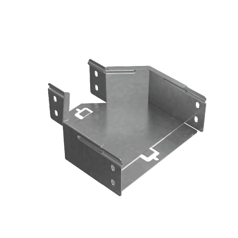 Переходник для лотка центральный 80х100-200 "ПЛЮС" PDplus80-100-200-C INOX304 КМ PL5907